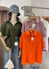 Summer Drop Shoulder Short Sleeves Shirts